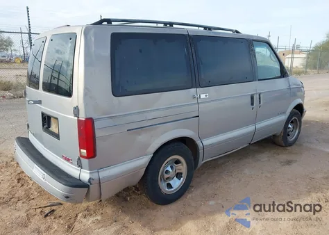 1999 GMC Safari Sl из США, поврежденный, VIN 1GKDM19W7XB527829